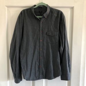 Slim Fit J. Crew Dark Gray Shirt